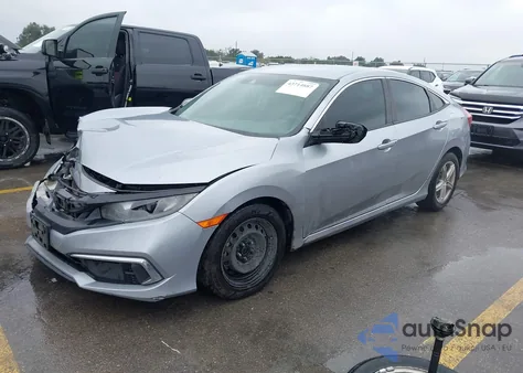 2020 Honda Civic Lx z USA, uszkodzony, nr VIN 2HGFC2F61LH590042
